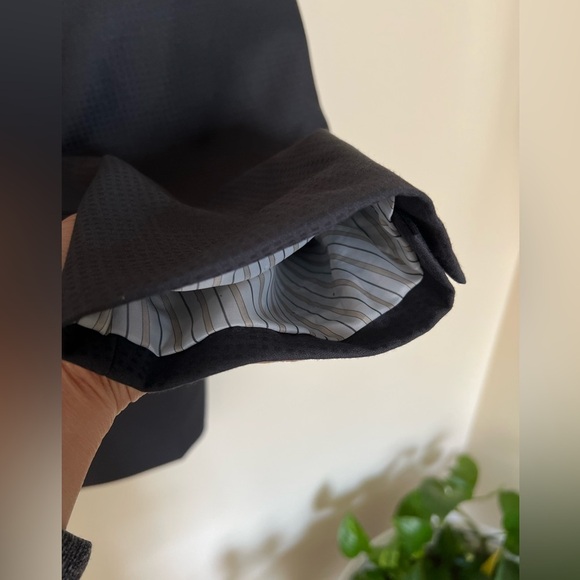 Stacy Adams Gold Mens Gray 44L Suit Sport Coat Formal Career Old Money Business - Picture 5 of 17